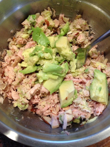 tuna with avocado