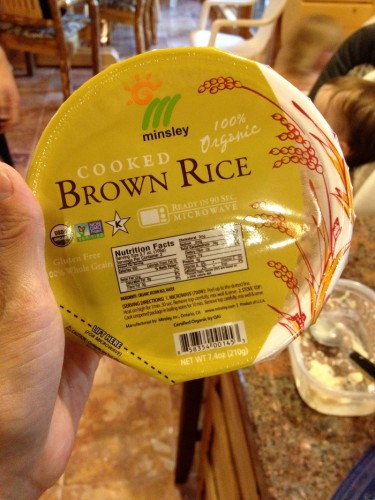 precooked brown rice from costco