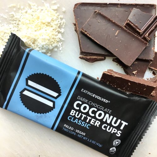 eating evolved coconut butter cups