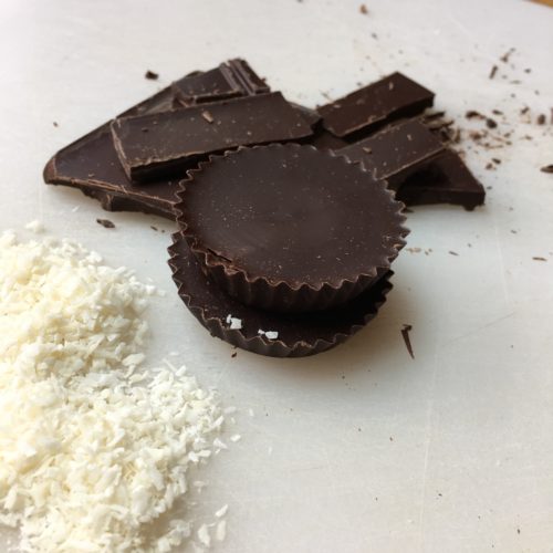 eating evolved coconut butter cups